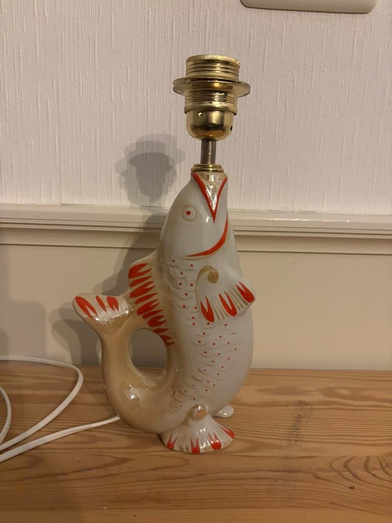 Vaaslamp vis, Ophalen of Verzenden, Zo goed als nieuw, Minder dan 50 cm