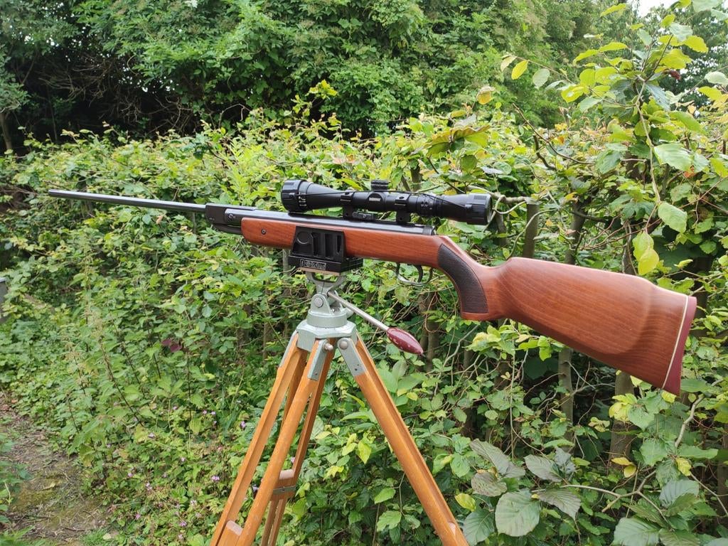 terrein gezocht voor luchtgeweer schieten