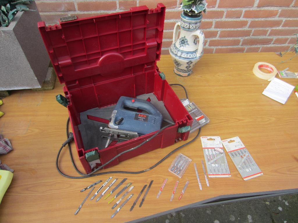 decoupeerzaag AEG, Gebruikt, Decoupeerzaag, 600 tot 1200 watt, Ophalen of Verzenden