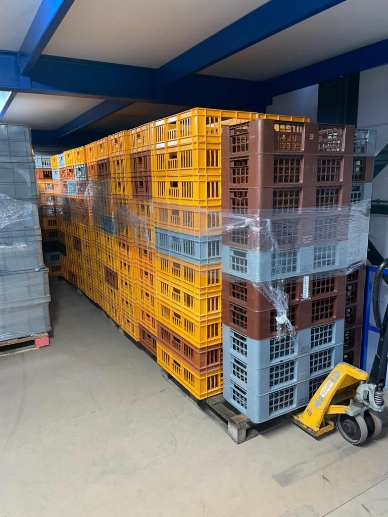 Partij Broodkrat/Bakkerskrat a €3,25 p/st, Niet ingevuld, Niet ingevuld, Niet ingevuld