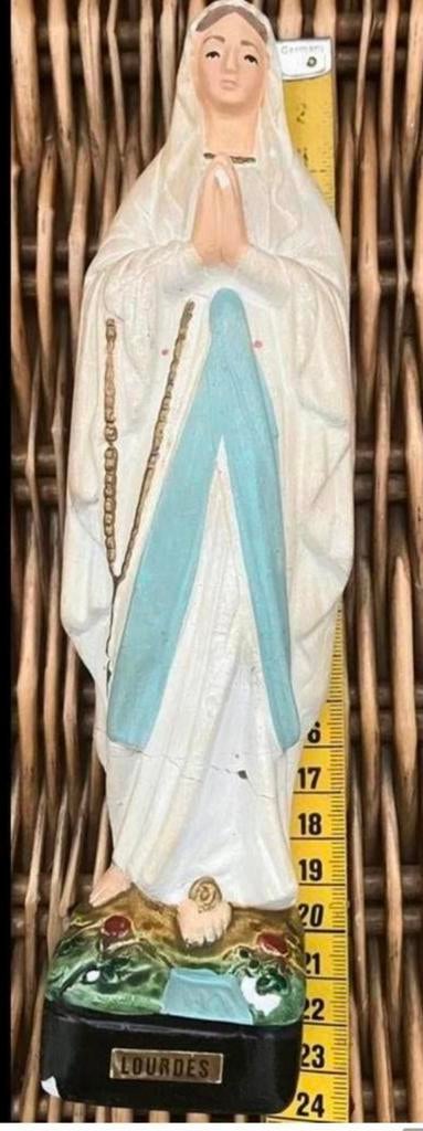 Maria Lourdes …antiek beeld…genummerd, Ophalen of Verzenden