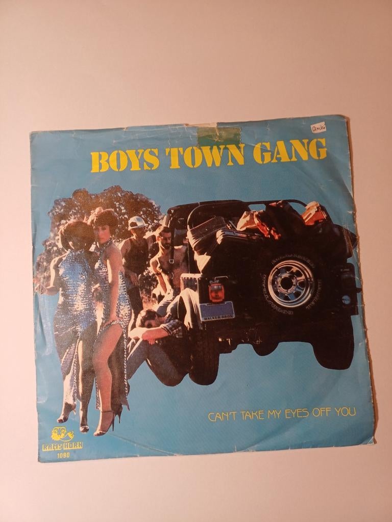 Boys town gang -Can't take my eyes off you, Gebruikt, 7 inch, Single, Ophalen of Verzenden