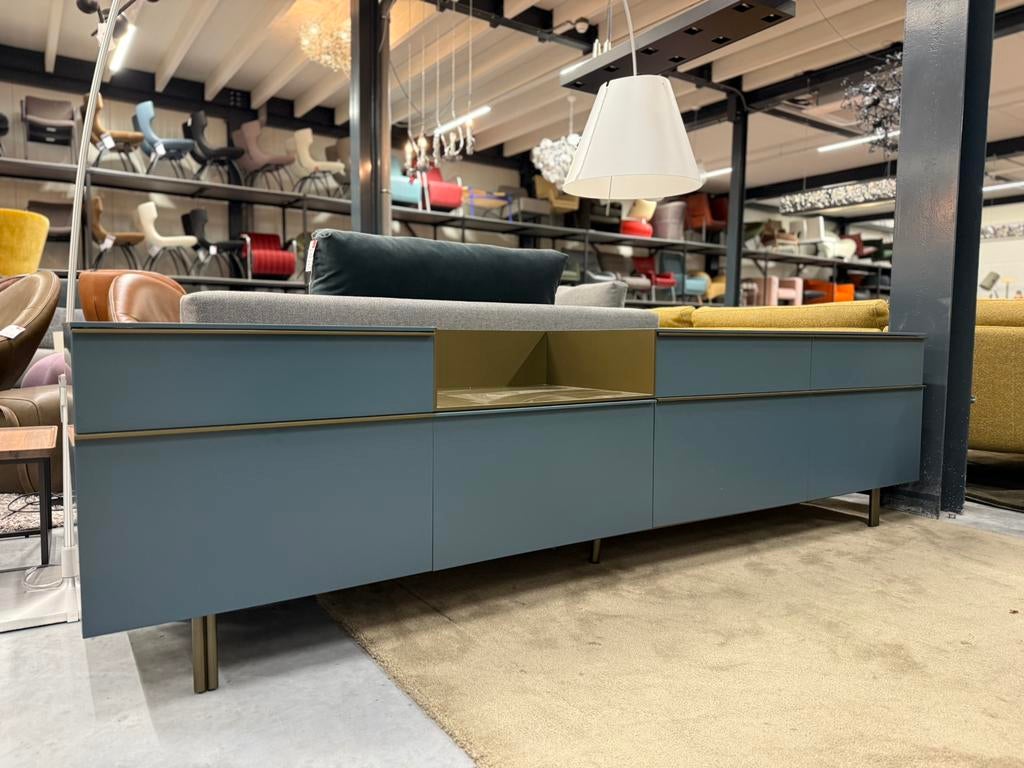 Nieuw Nova Mobili Dressoir Box 18 Design Kast 240xD46xH63, Nieuw, Ophalen of Verzenden, Nova Mobili, 25 tot 50 cm