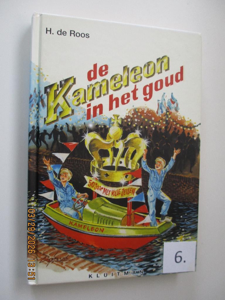 Kameleon Deel 50.         Boekje 6, Boeken, Non-fictie, H. de Roos, Ophalen of Verzenden, Zo goed als nieuw