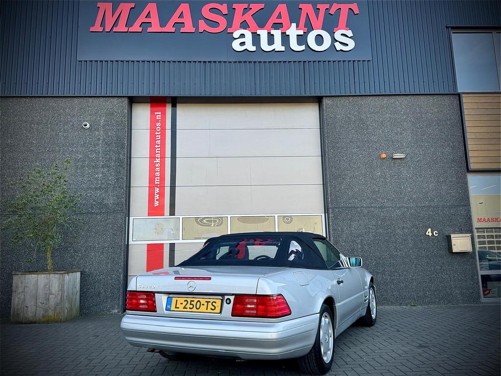 Mercedes SL 320 Roadster / Aut / Hardtop / Service history /, Gebruikt, Cabriolet, 4 stoelen, Bedrijf