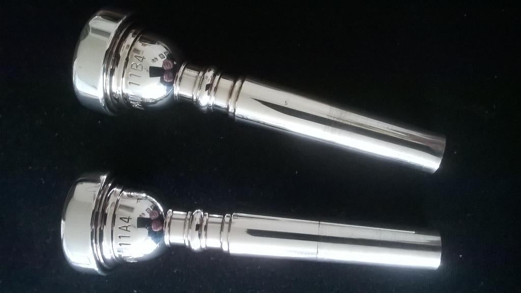 Trompet mondstuk-ken, Ophalen of Verzenden, Zo goed als nieuw, Bes-trompet