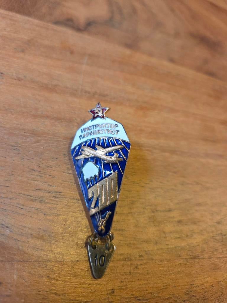 Russische para wing, Verzamelen, Ophalen of Verzenden, Landmacht, Overige gebieden, Embleem of Badge