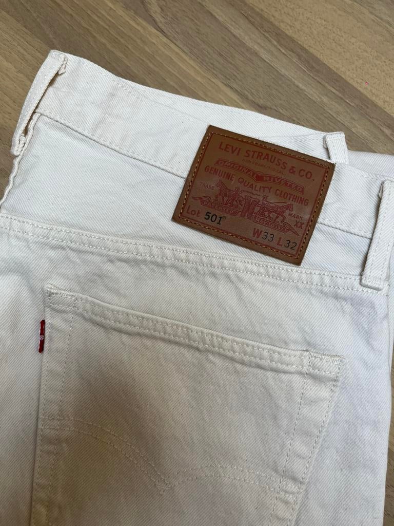 Levi’s 501 heren W33 L32, Ophalen of Verzenden, Zo goed als nieuw, Blauw, Overige jeansmaten