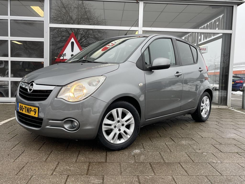 Opel Agila 1.2 Edition /Automaat/5 drs/Trekhaak/LMV/APK 03-2, Stof, 4 cilinders, Met garantie (alle), Origineel Nederlands