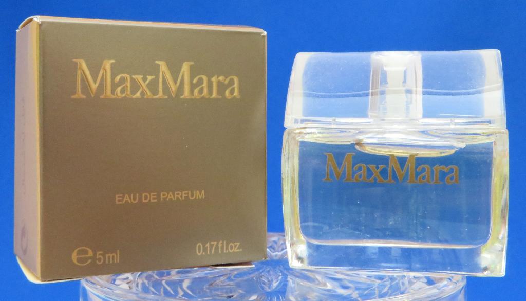 Mini - MAX MARA - Max Mara - 5ml - edp - 3,9cm, Ophalen of Verzenden, Zo goed als nieuw, Miniatuur, Gevuld