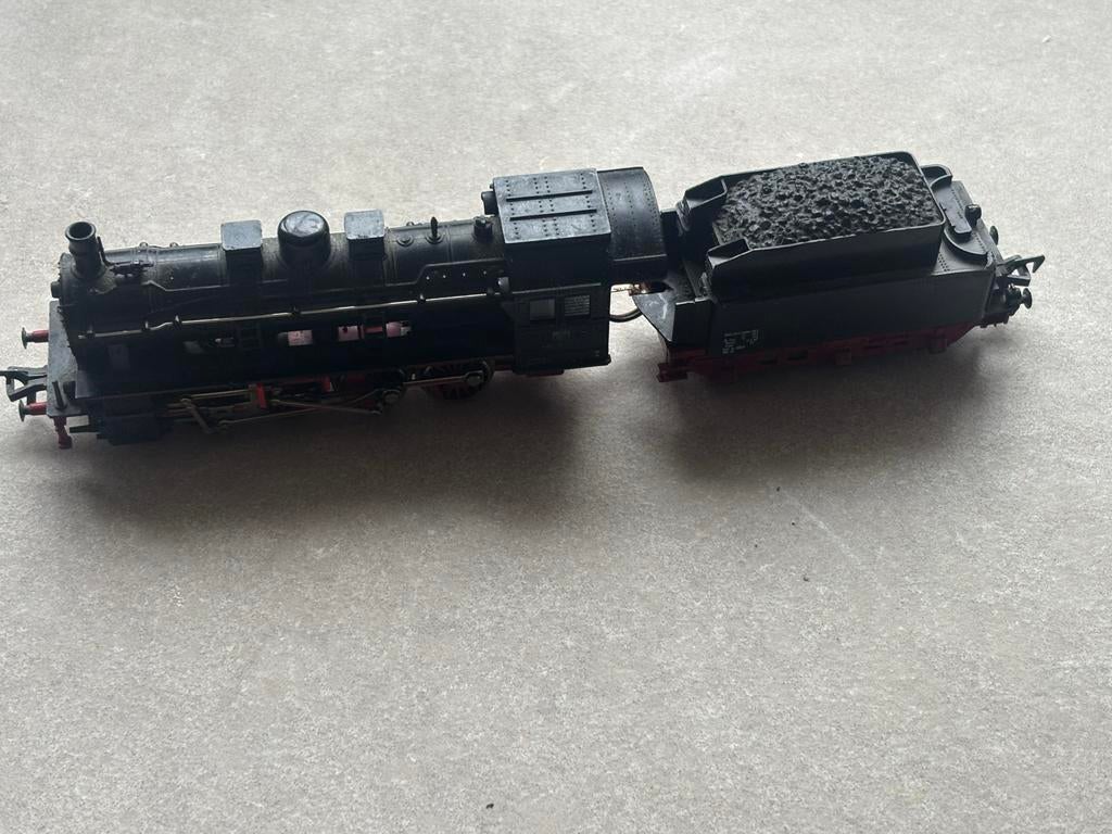 Fleischmann BR 55 stoomlocomotief, Gebruikt, Fleischmann, Ophalen of Verzenden, Analoog