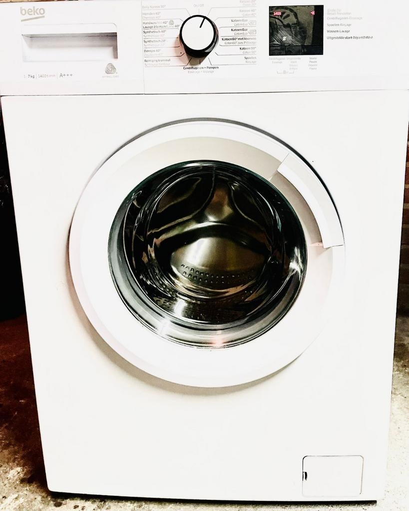 Mooie & Nette BEKO Wasmachine 1-7KG A+++ top staat!, Witgoed en Apparatuur, Wasmachines, Zo goed als nieuw, Voorlader, 6 tot 8 kg