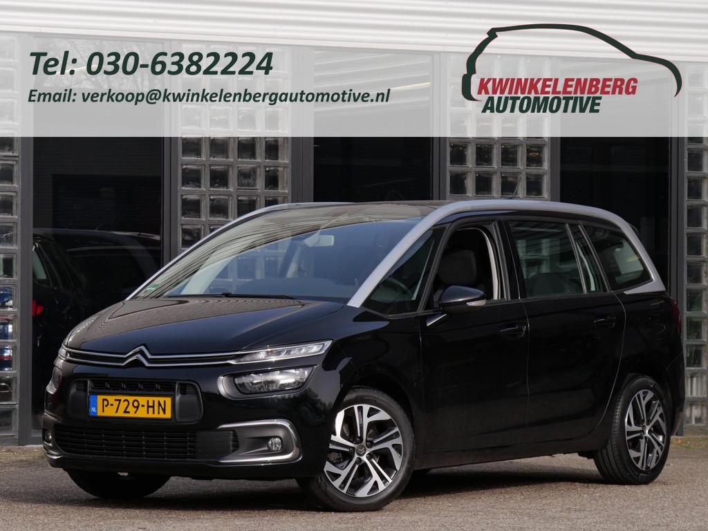 Citroen Grand C4 SpaceTourer 1.2 130PK/ 7-PERSOONS/ TREKHAAK, Stof, Gebruikt, 1199 cc, 7 stoelen