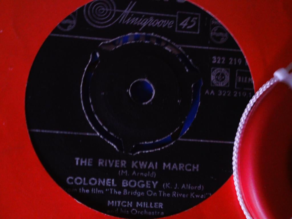 colonel bogey - river kwai march 2a, Cd's en Dvd's, Vinyl Singles, Wereldmuziek, 7 inch, Single, Ophalen of Verzenden