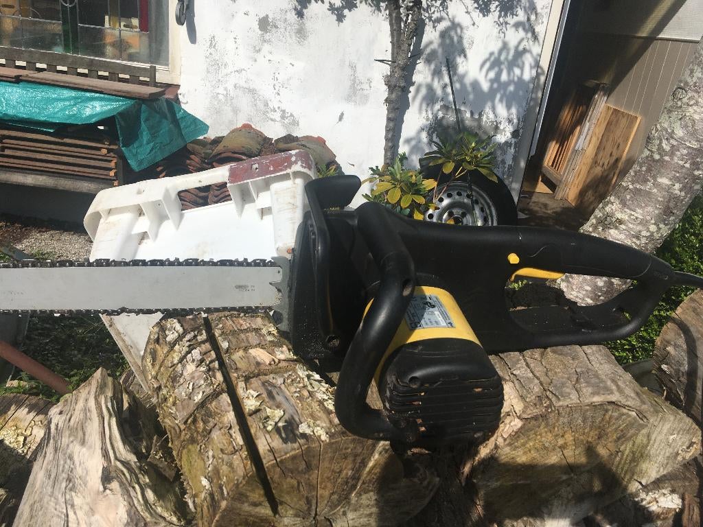 elektrische kettingzaag florabest fks 2000/6 zaagblad 40 cm, Tuin en Terras, Ophalen of Verzenden, Gebruikt, Florabest