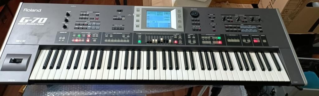 Roland G70 keyboard workstation, Ophalen, Gebruikt, Roland, Midi-aansluiting