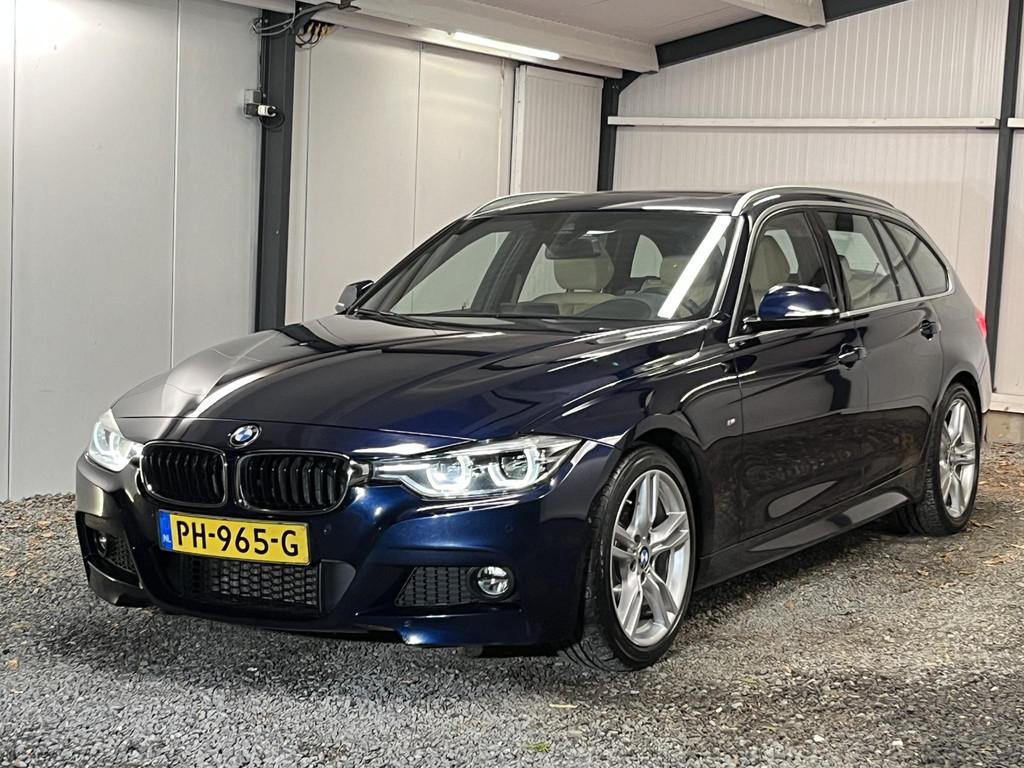 BMW 3-serie Touring 330i High Exe AUT. 252PK 7-2017 M-PAKKET, Auto's, Automaat, Achterwielaandrijving, 1800 kg, 4 cilinders