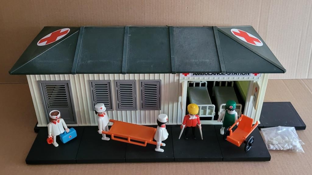 Playmobil oud ziekenhuis 3432 Compleet, Ophalen of Verzenden, Gebruikt, Complete set