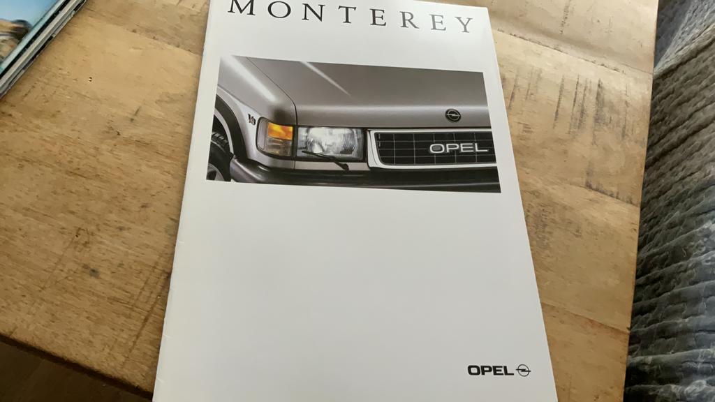 Opel monterey 03 1994, Ophalen of Verzenden, Zo goed als nieuw, Opel