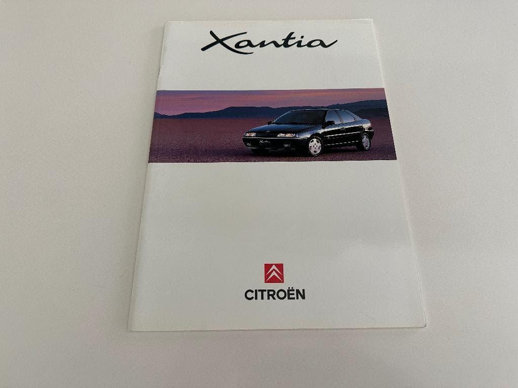 Folder Citroen Xantia 1993 van Roosmalen’s, Boeken, Ophalen of Verzenden, Zo goed als nieuw, Citroën