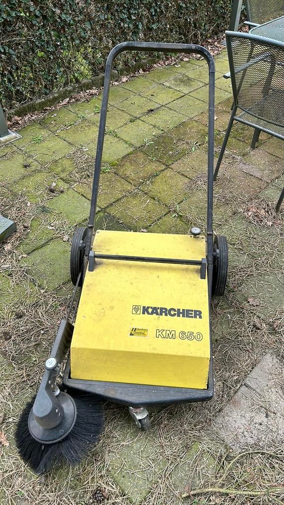 Karcher KM650 veegmachine, Ophalen, Gebruikt