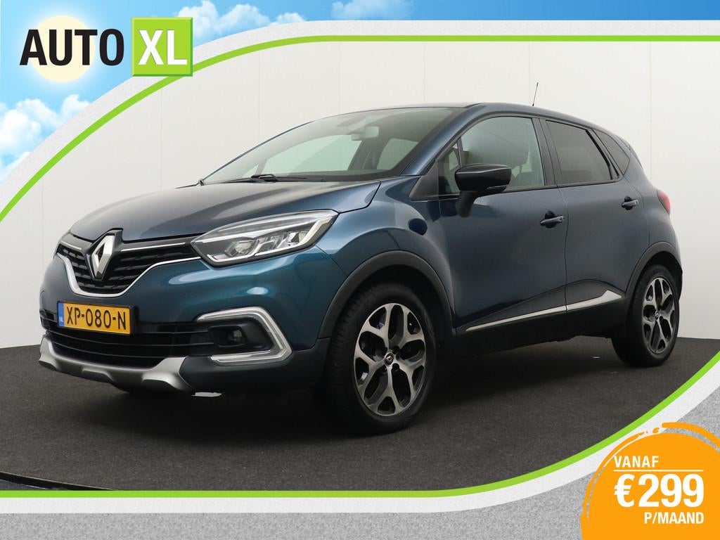 Renault Captur 0.9 90 PK TCe Intens Camera Dodehoek Navi LED, Voorwielaandrijving, 898 cc, Stof, Gebruikt