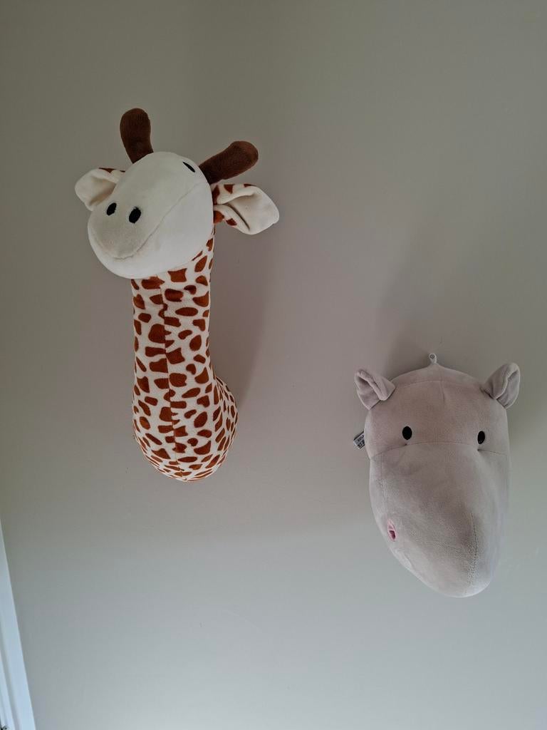 Knuffels voor aan de muur, Ophalen of Verzenden, Zo goed als nieuw, Wanddecoratie