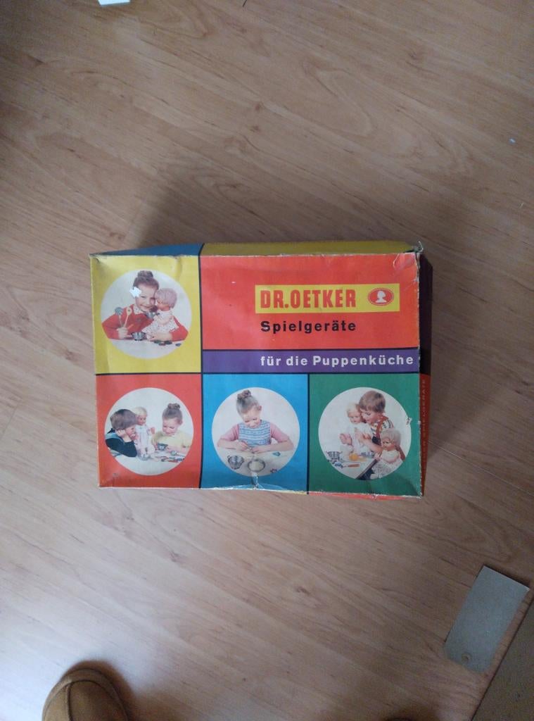 Vintage keukensetje van dr oetker, Ophalen of Verzenden
