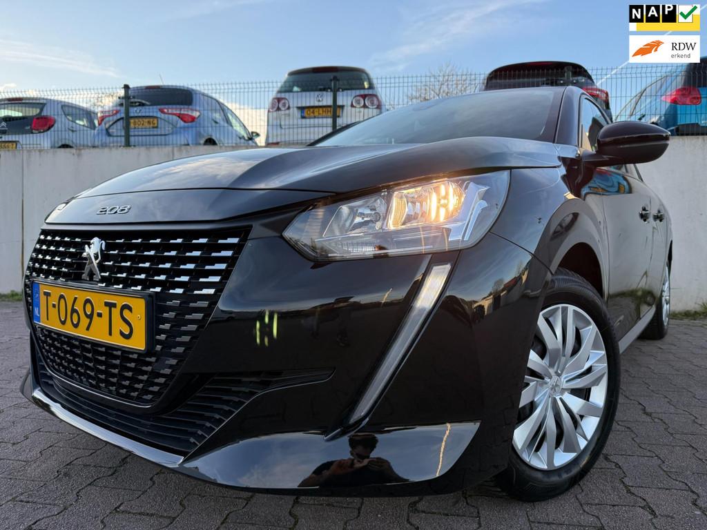 Peugeot 208 1.2 PureTech Active/CARPLAY/NAVI/CRUISE/NL AUTO/, Voorwielaandrijving, Stof, 1199 cc, Zwart