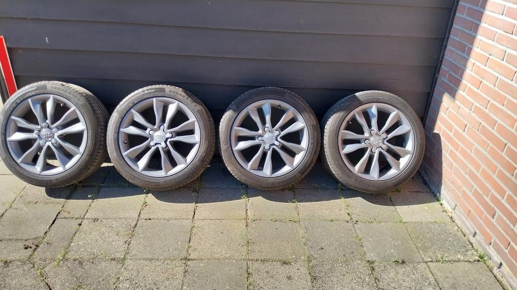 Audi A3 Velgen 5x112 17 inch, Auto-onderdelen, Ophalen, Gebruikt, Velg(en), 17 inch