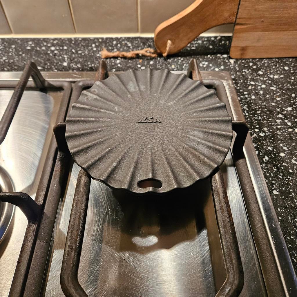 Ilsa Sudderplaat gietijzer, Overige typen, Ophalen, Zo goed als nieuw, Overige merken