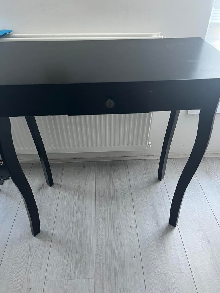 Tafel, Huis en Inrichting, Tafels | Sidetables, Ophalen, Gebruikt, 25 tot 50 cm, Rechthoekig