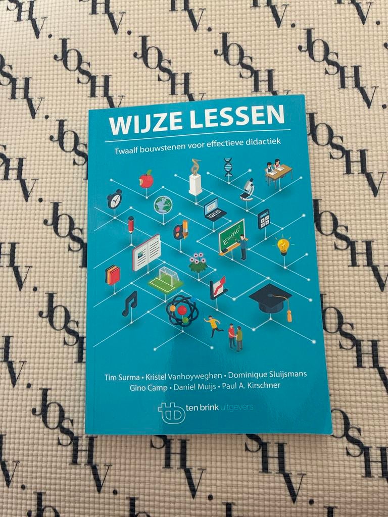 Wijze Lessen: Twaalf bouwstenen voor effectieve didactiek, Ophalen of Verzenden, Gamma, Zo goed als nieuw, HBO