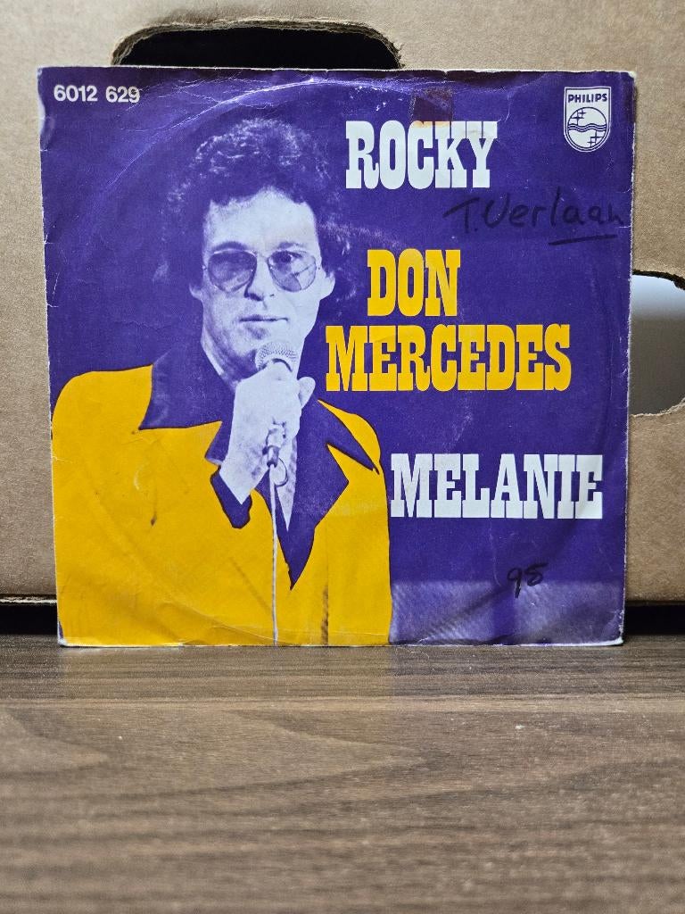 Don Mercedes - Rocky, 7 inch, Single, Ophalen of Verzenden, Zo goed als nieuw