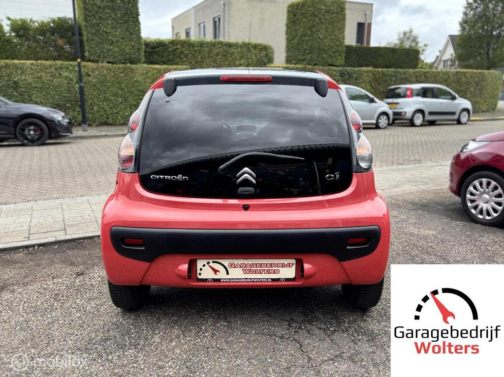 Citroen C1 1.0 Collection AIRCO DONKER GLAS NW APK 1EIGENAAR, Voorwielaandrijving, Stof, Gebruikt, Met garantie (alle)