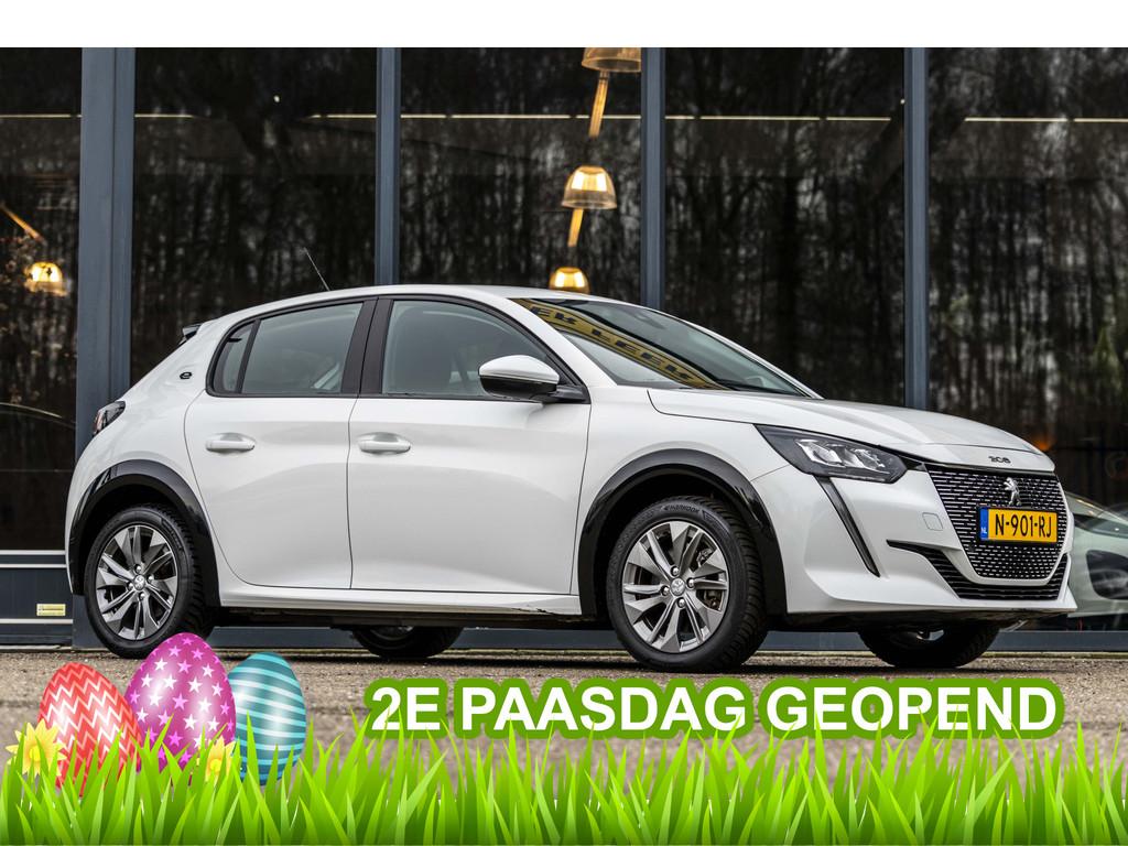 Peugeot e-208 EV Active Pack 50 kWh (bj 2021, automaat), 136 pk, Gebruikt, 339 km, Wit