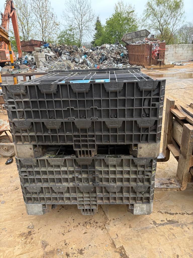 Uitklapbare pallet containers, Ophalen of Verzenden