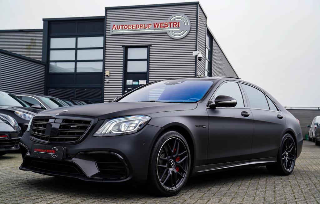 Mercedes-Benz S-klasse AMG 63 4Matic+ Lang Premium Plus | Bu, Automaat, Gebruikt, Zwart, Leder