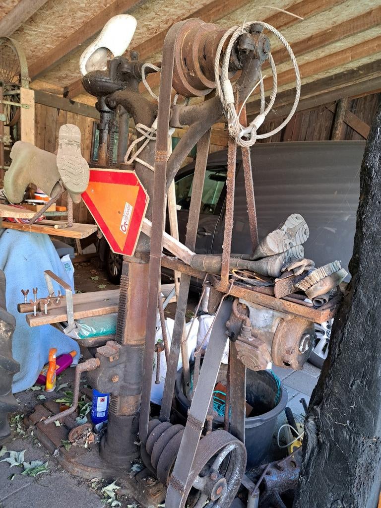 Zeer oude nette kolomboor, Ophalen, Gebruikt, Overige metalen