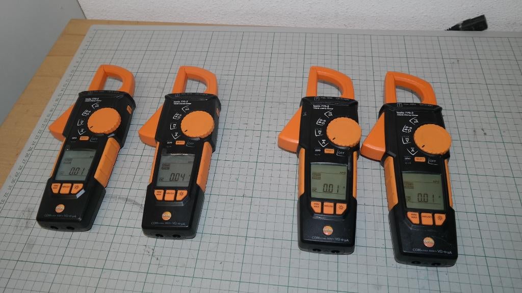 testo 770-2 TRMS clamp meter / multimeter /amperetang ac+dc, Doe-het-zelf en Verbouw, Meetapparatuur, Multimeter, Ophalen of Verzenden