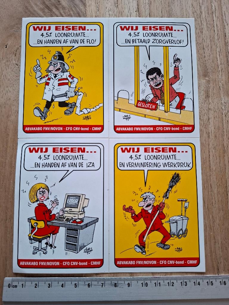Stickers Rob Gorter loon, Ophalen of Verzenden, Nieuw, Meerdere stickers