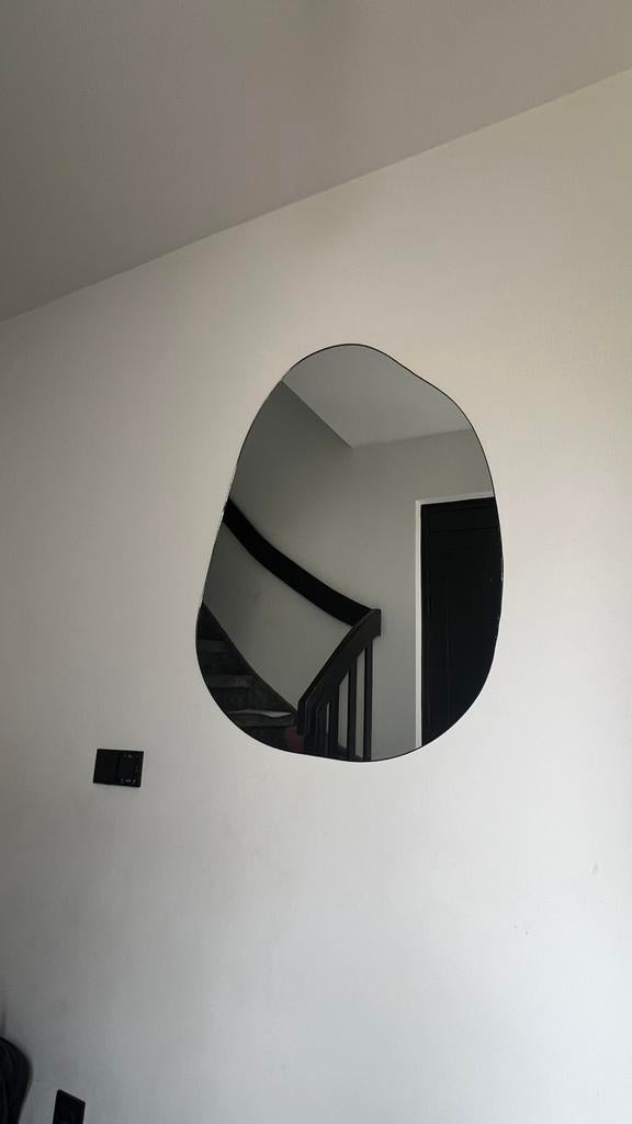 spiegel, Ophalen of Verzenden, Zo goed als nieuw, Rechthoekig, Minder dan 100 cm