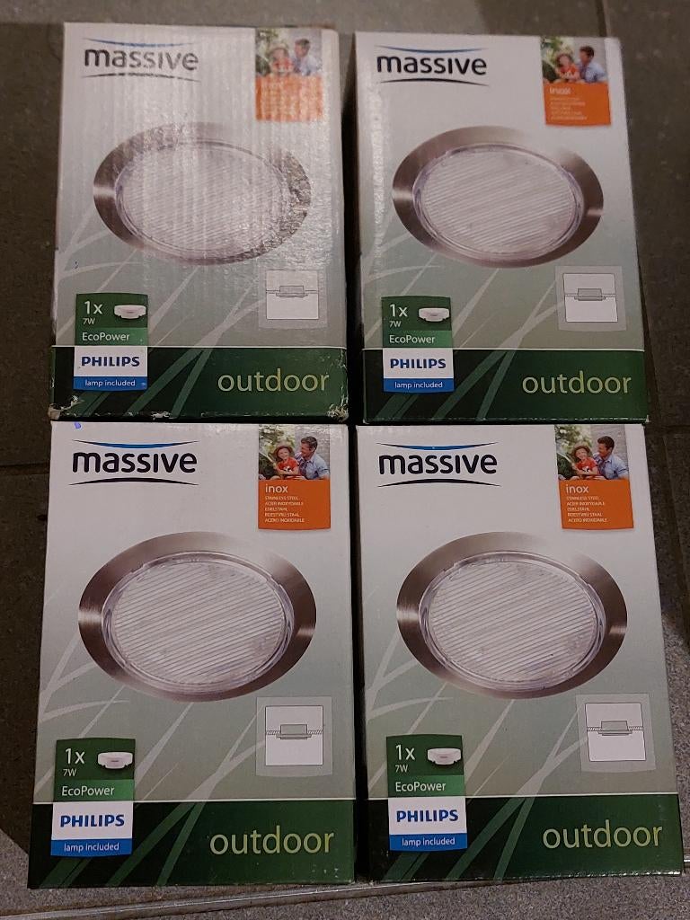 Spots inbouw (diverse)       µ1r, Ophalen, Metaal of Aluminium, Inbouw