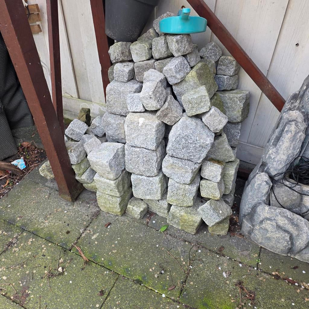 Stapelblok natuur stenen, Ophalen of Verzenden, Beton, Klinkers