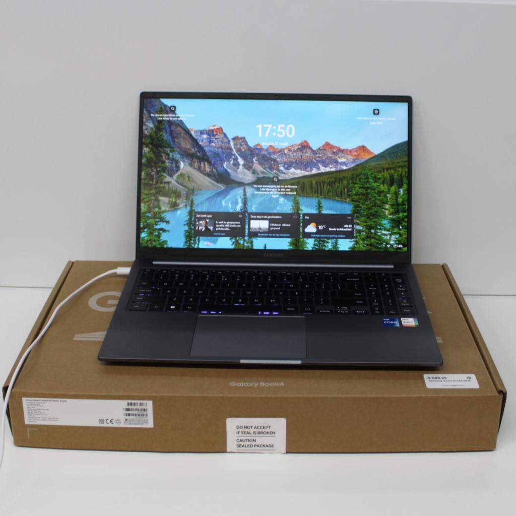 ZGAN in Doos: Samsung Galaxy Book4 (2024), Computers en Software, Windows Laptops, Samsung, Zo goed als nieuw, Support@Samsung.com