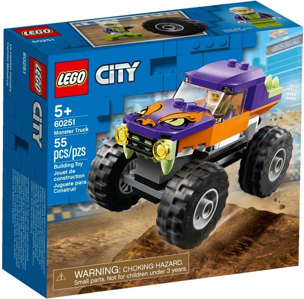 Lego City set 60251 Monstertruck, City, Lego, Nieuw, Ophalen of Verzenden