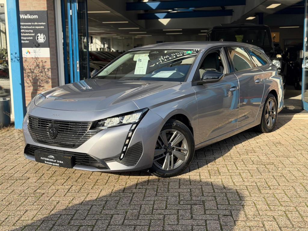 Peugeot 308 SW 1.2 PureTech Active Pack Busines 2023 AUT BTW, Lichtsensor, Stof, Gebruikt, 1199 cc