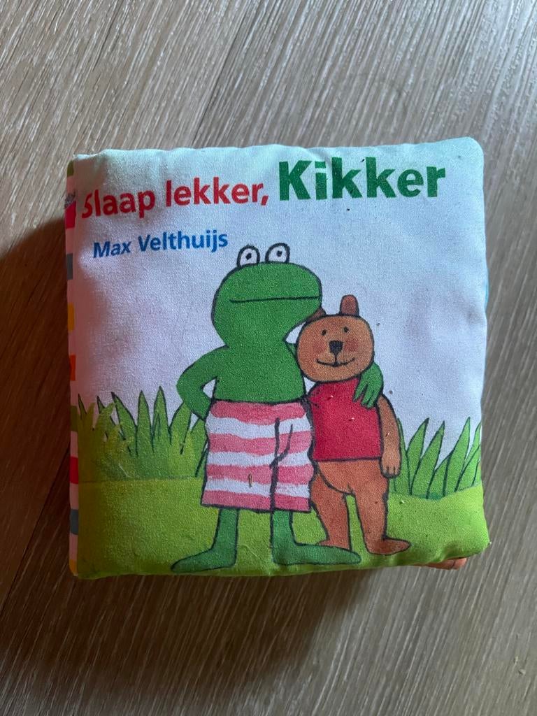 Slaap Lekker, Kikker - Stoffen Boekje Max Velthuijs, Ophalen of Verzenden, Gebruikt, Overige typen