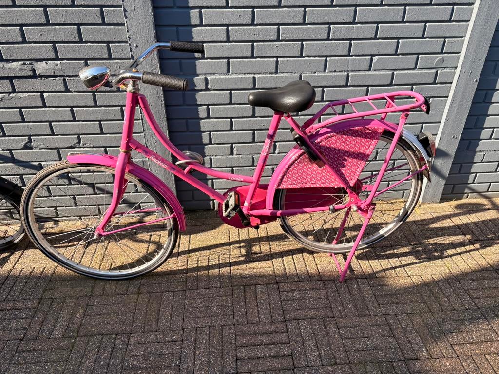 Leuke meisjes omafiets 26inch, Ophalen, Gebruikt, 26 inch of meer