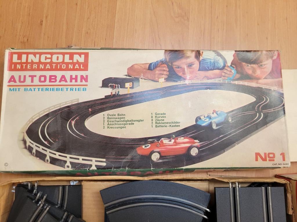 Racebaan Lincoln International !, Ophalen of Verzenden, Gebruikt, Elektrisch, Overige merken